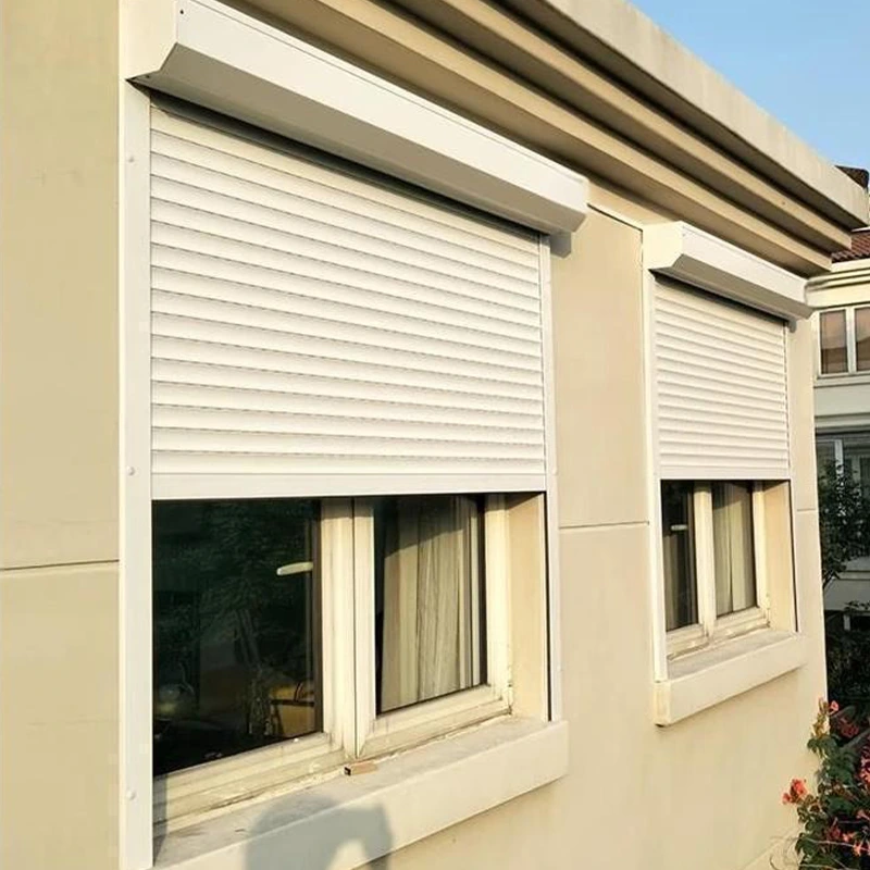 Huadun Aluminum Window Roller Shutters can be configured with